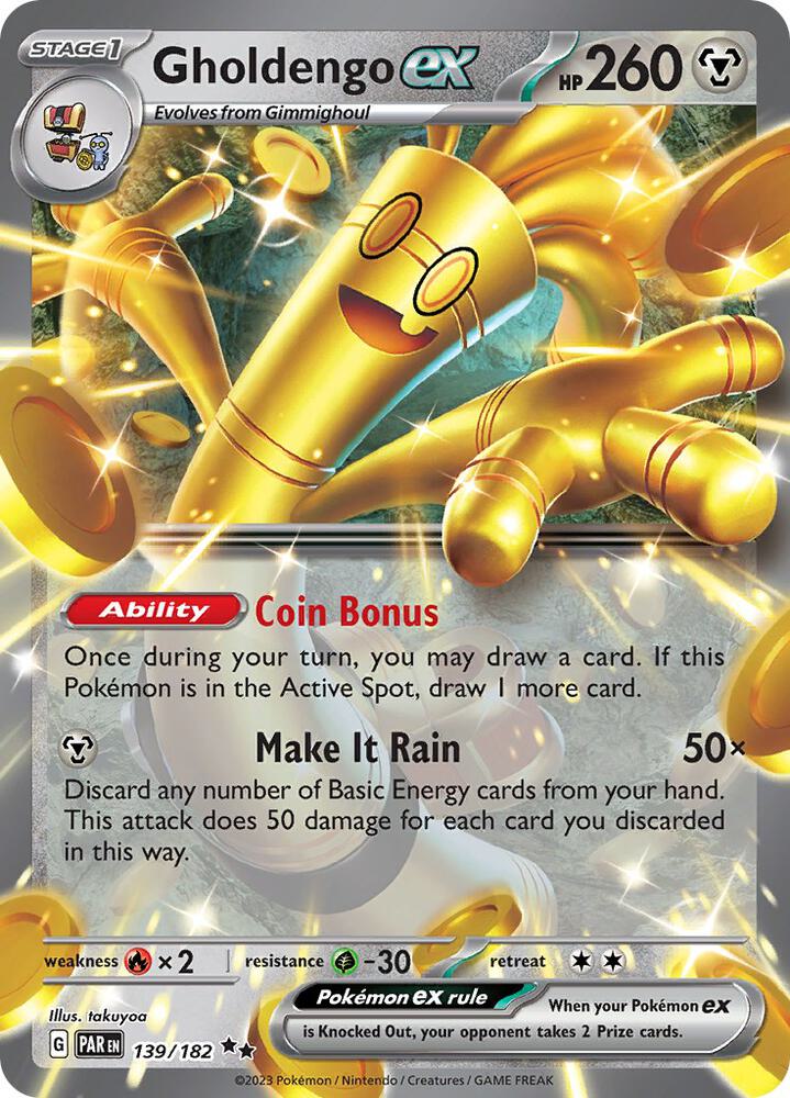 Gholdengo debut card