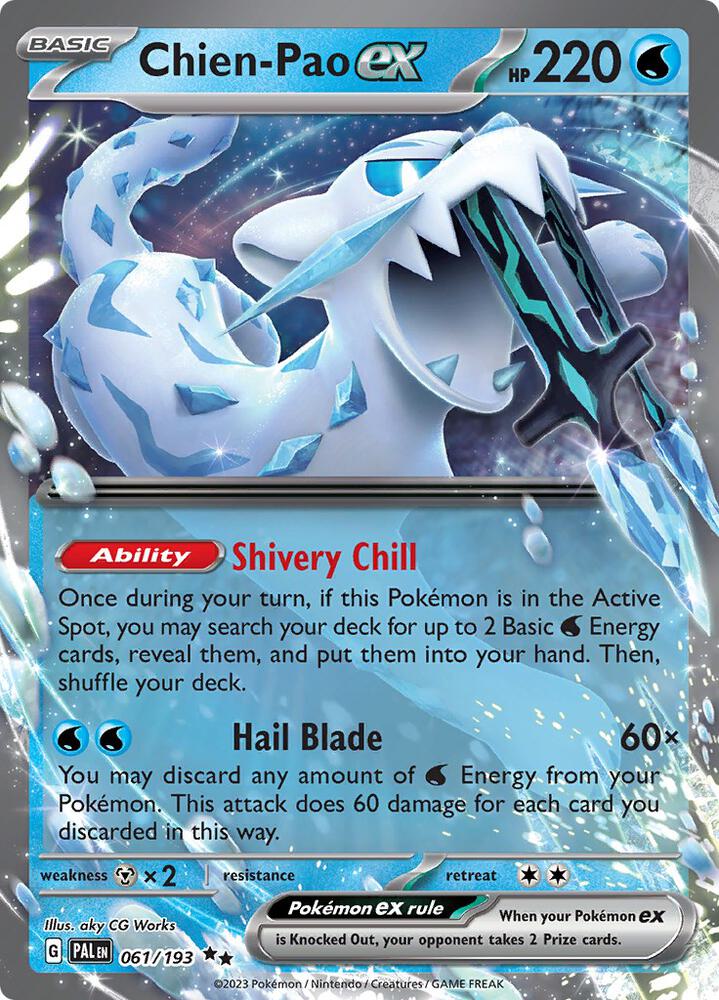 Chien-Pao debut card