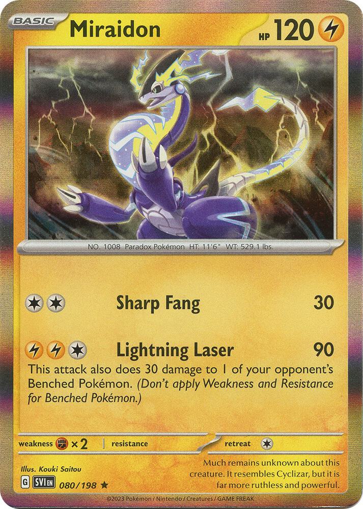 Miraidon debut card