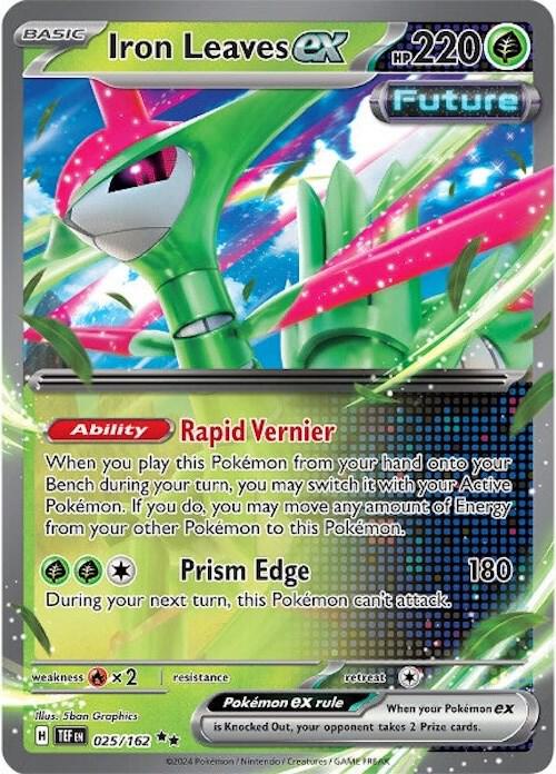 Iron Leaves debut card