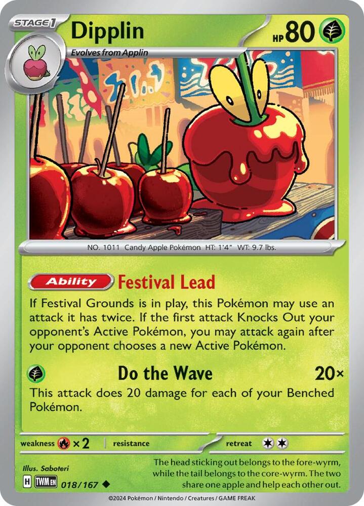 Dipplin debut card