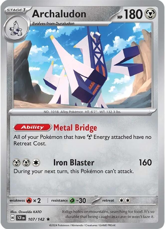 Archaludon debut card