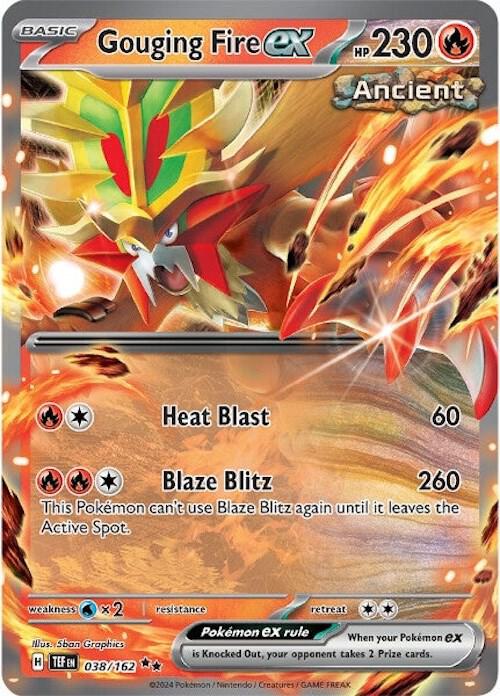 Gouging Fire debut card