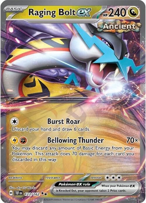 Raging Bolt debut card