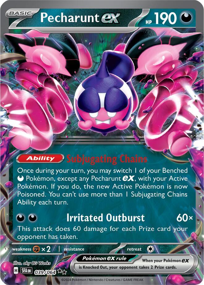 Pecharunt debut card