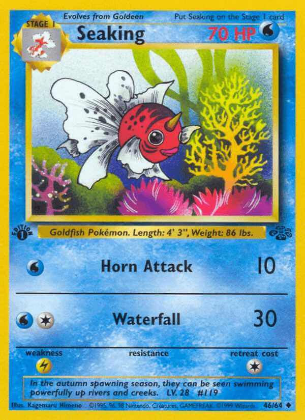 Seaking debut card