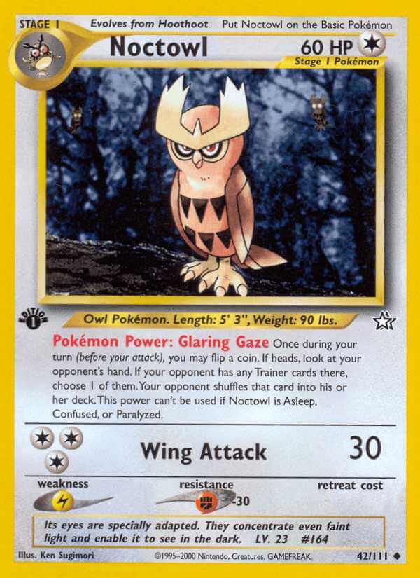 Noctowl debut card