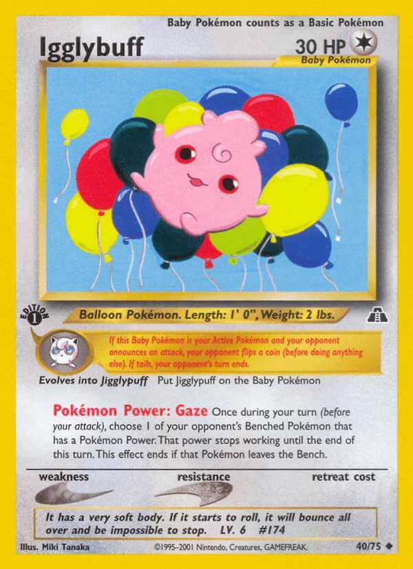 Igglybuff debut card