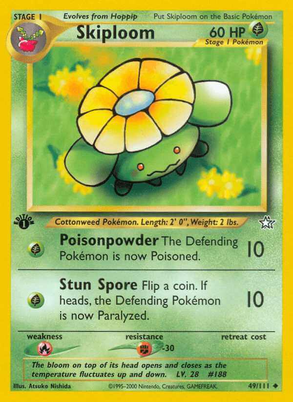 Skiploom debut card