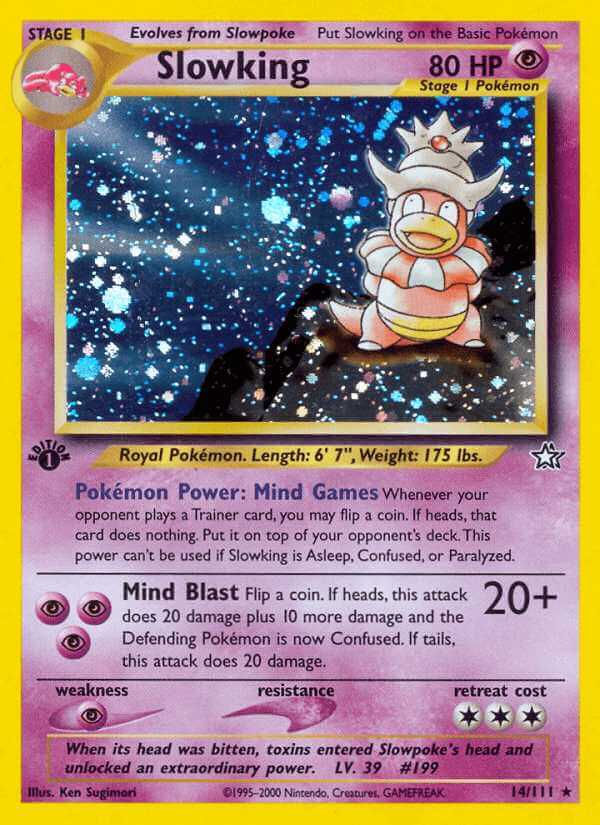 Slowking debut card