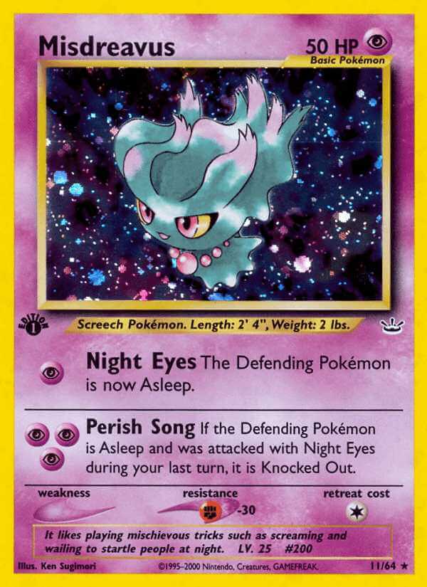 Misdreavus debut card