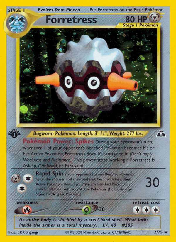 Forretress debut card