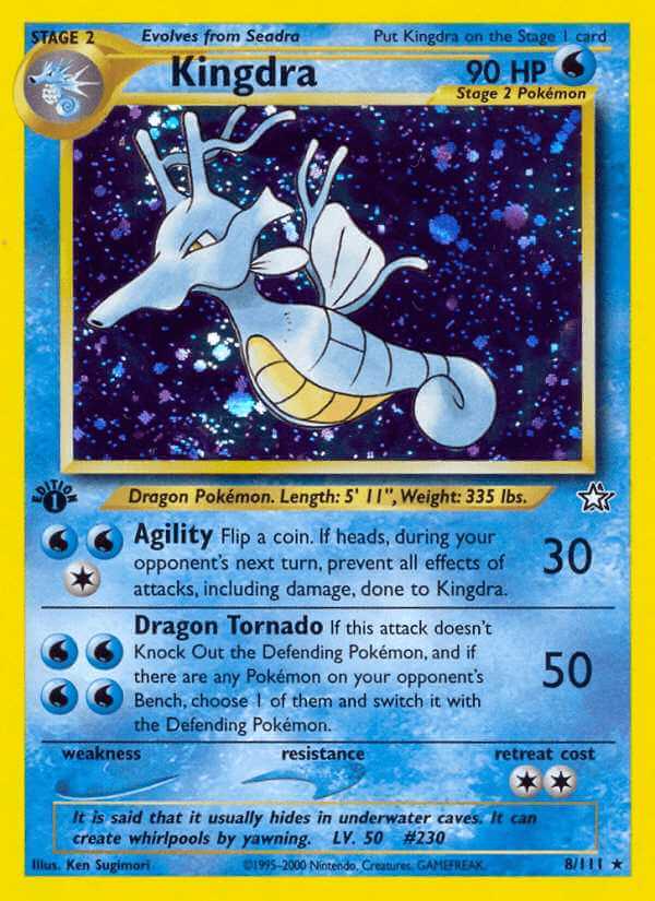 Kingdra debut card