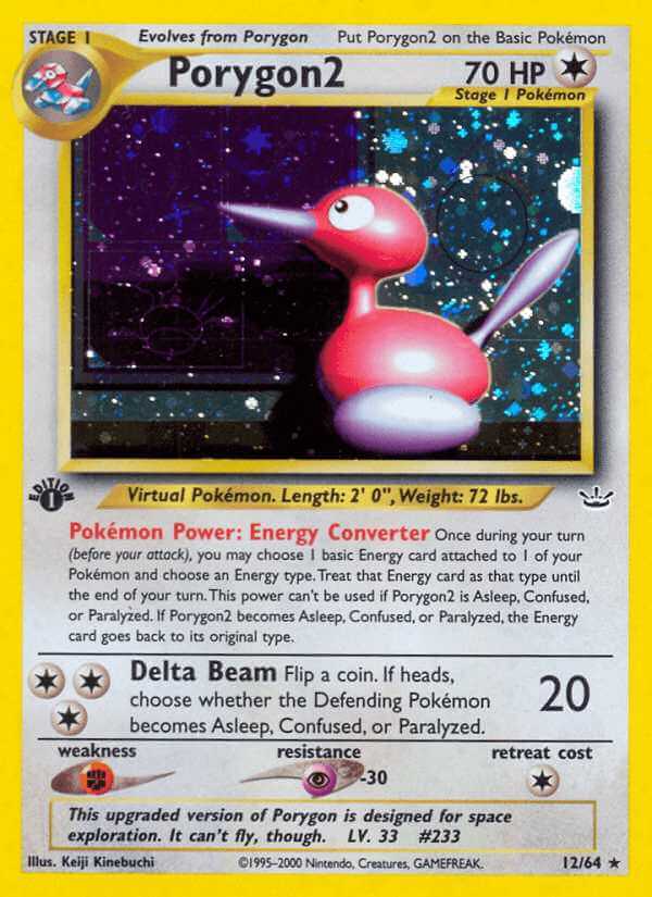 Porygon2 debut card