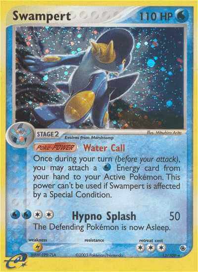 Swampert debut card