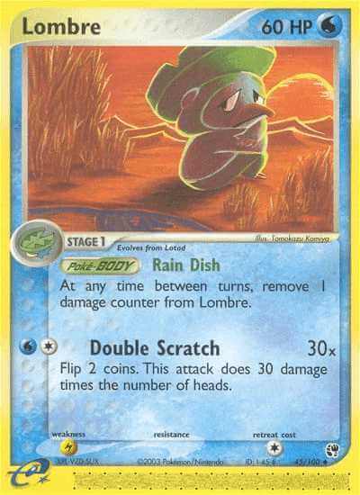 Lombre debut card