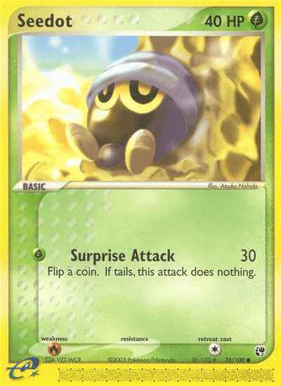 Seedot debut card