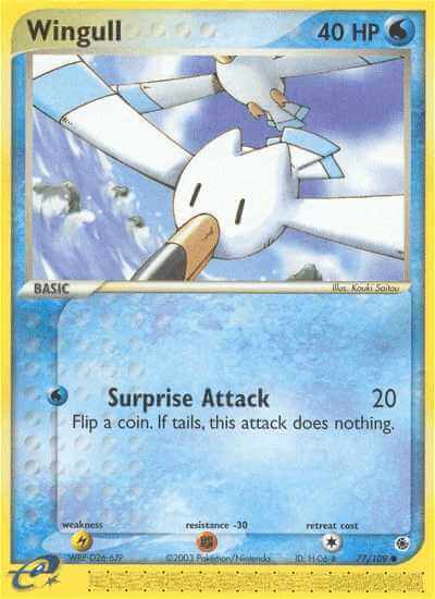 Wingull debut card