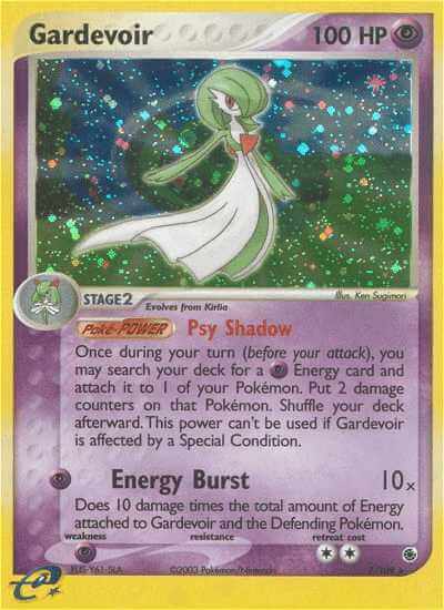 Gardevoir debut card