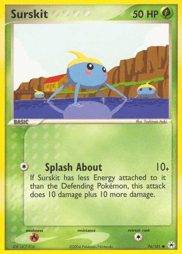 Surskit debut card
