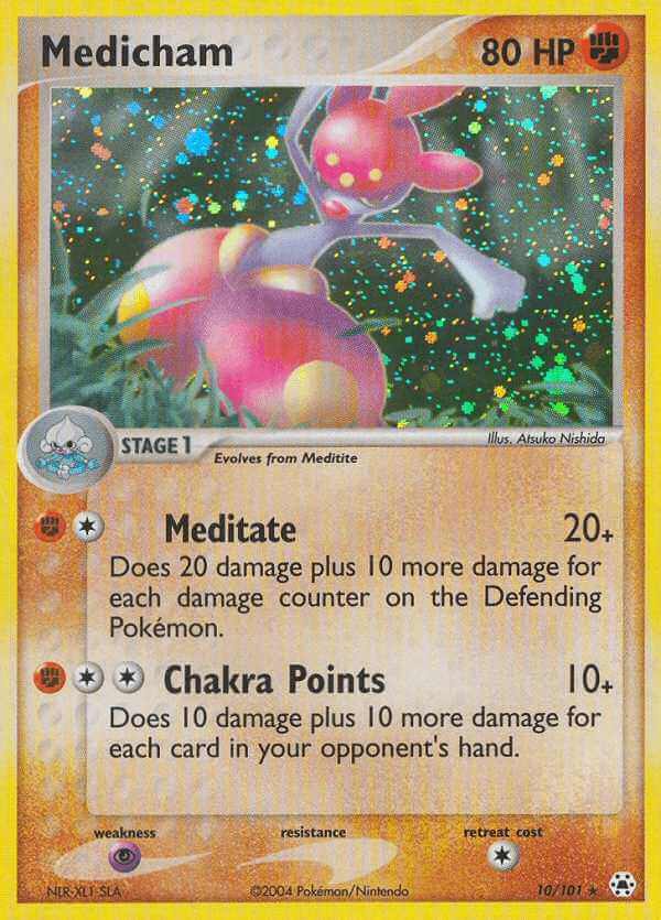Medicham debut card