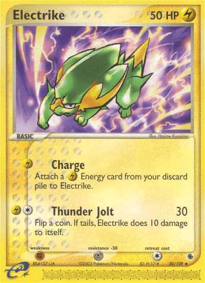 Electrike debut card