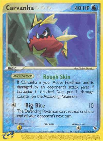 Carvanha debut card