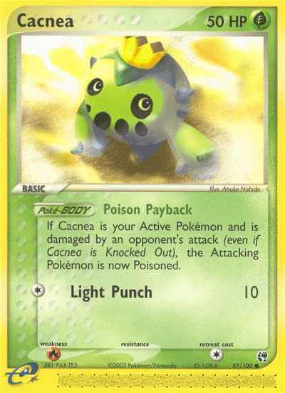 Cacnea debut card