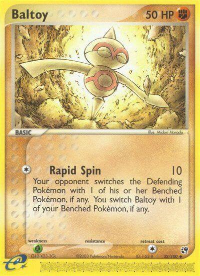 Baltoy debut card