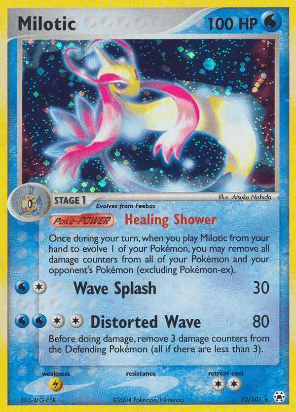 Milotic debut card