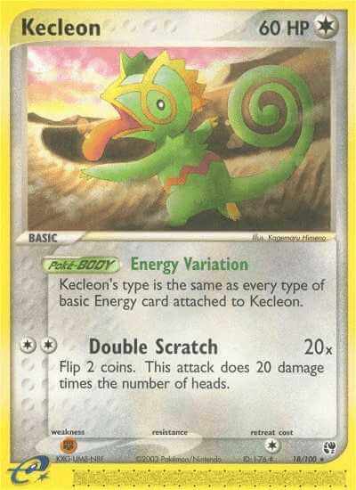 Kecleon debut card