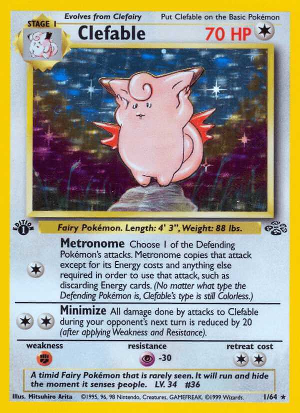 Clefable debut card