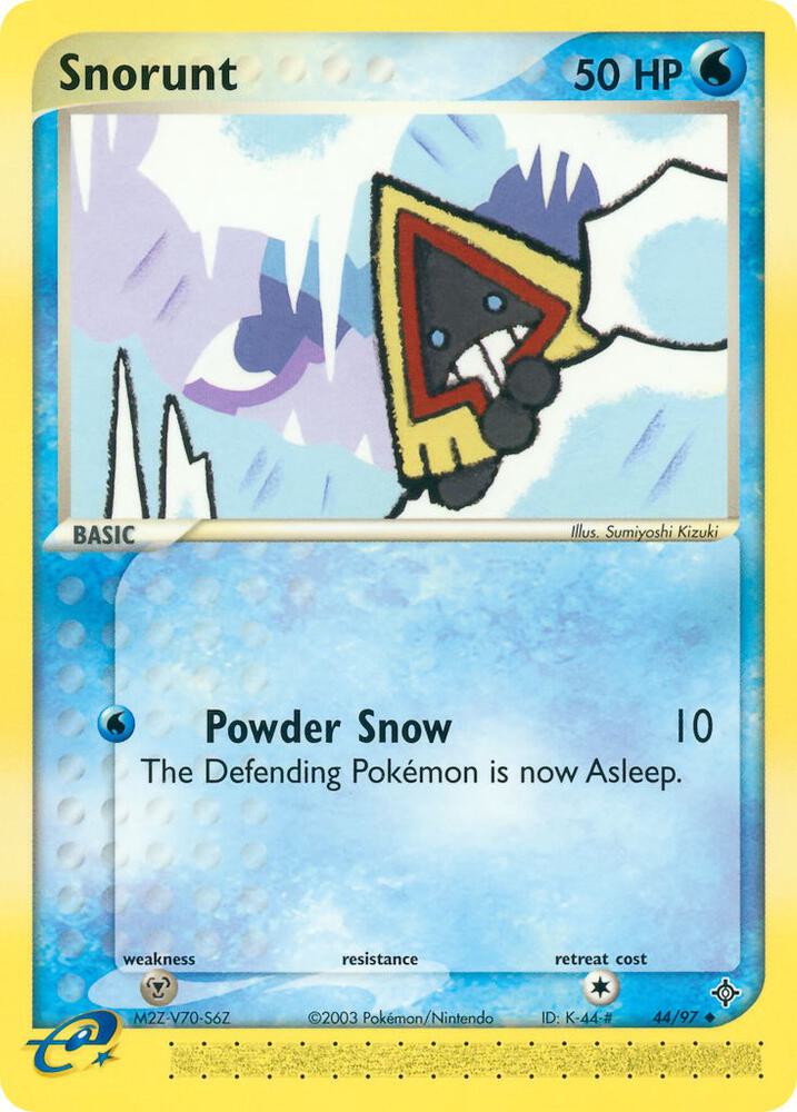 Snorunt debut card