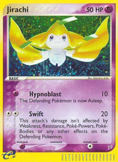 Jirachi debut card