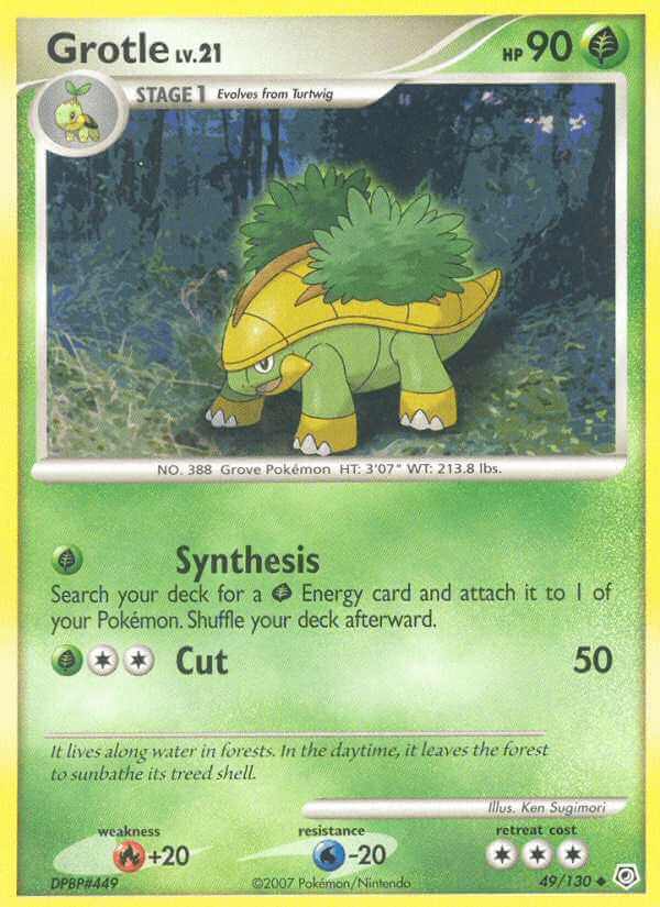Grotle debut card