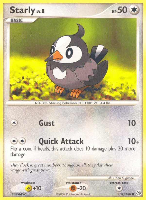 Starly debut card