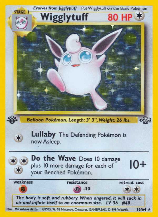 Wigglytuff debut card