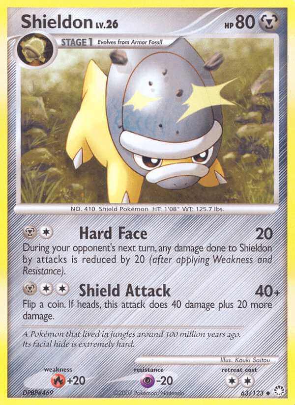 Shieldon debut card