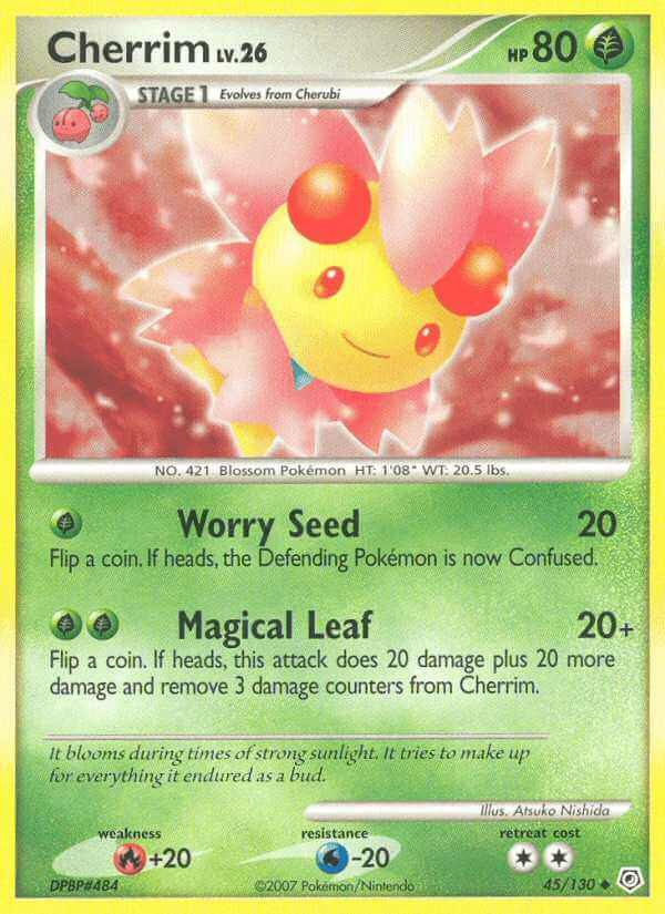 Cherrim debut card