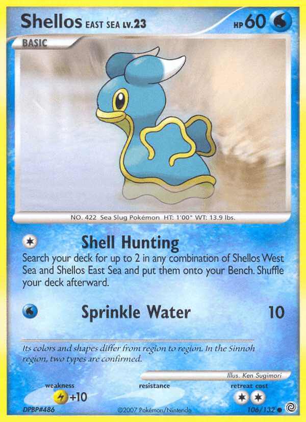 Shellos (East Sea) debut card