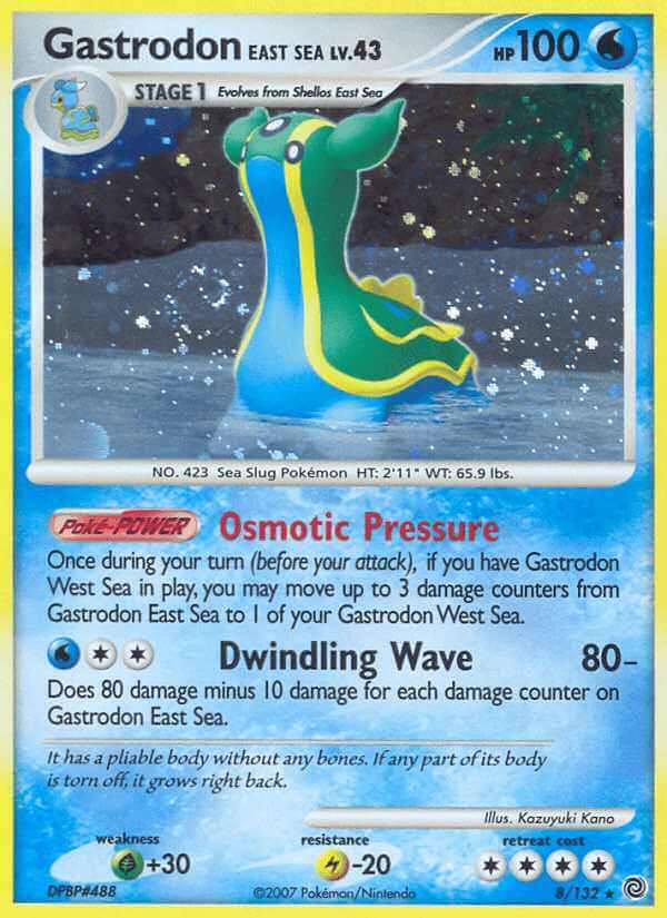 Gastrodon (East Sea) debut card