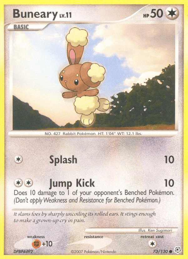 Buneary debut card