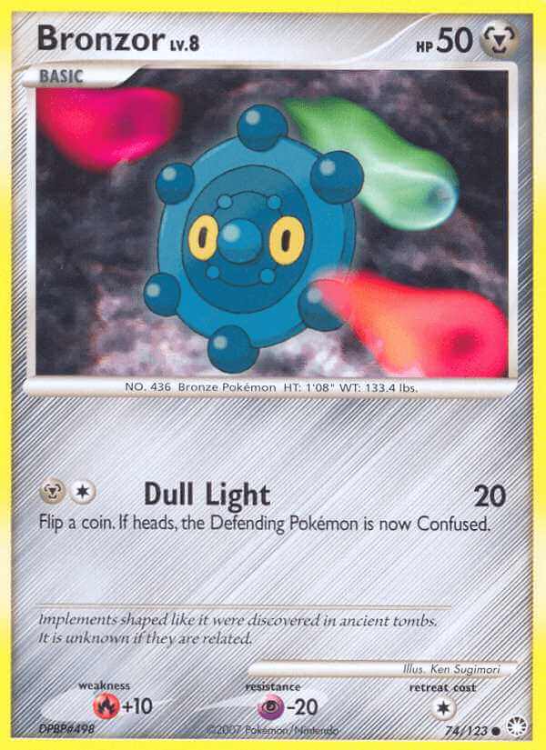 Bronzor debut card