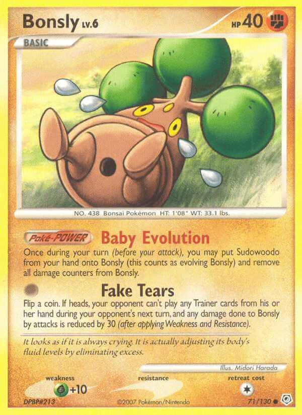 Bonsly debut card