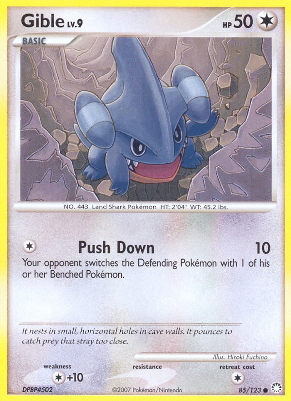 Gible debut card