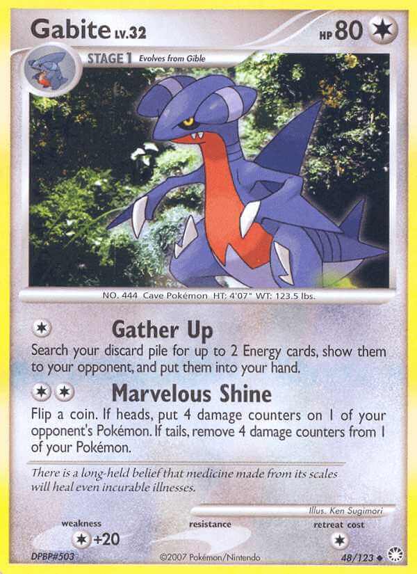 Gabite debut card