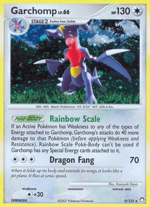 Garchomp debut card