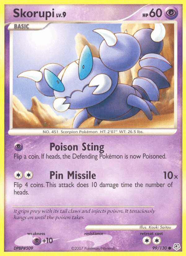 Skorupi debut card