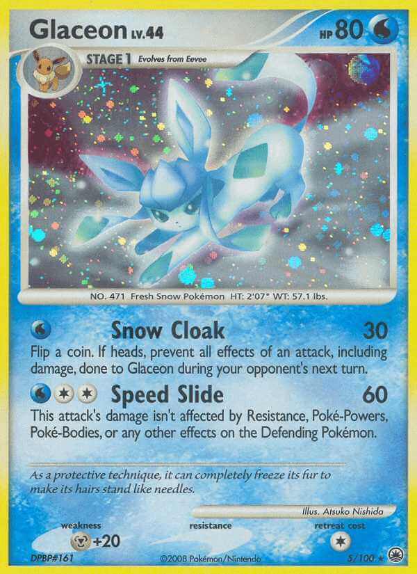 Glaceon debut card