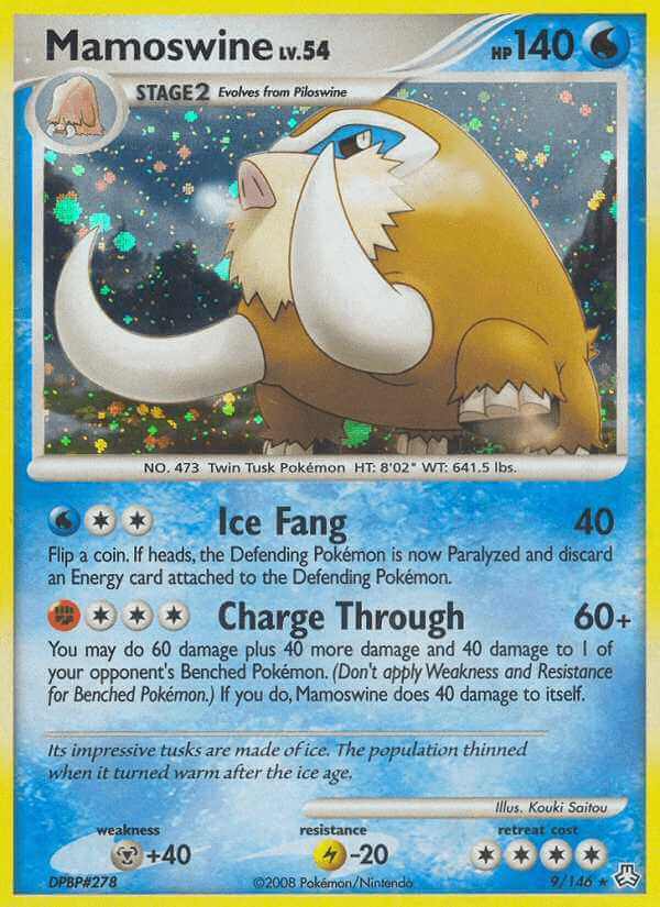 Mamoswine debut card